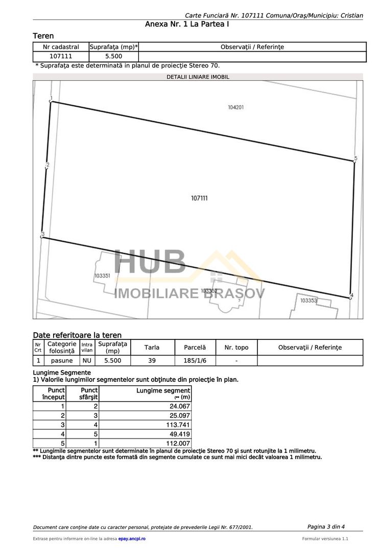 Teren deosebit pentru constructii case | PUZ si Utilitati | 5.358mp - Poză 8
