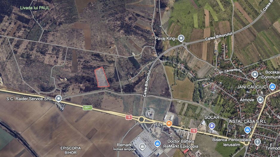 Teren 10262 mp extravilan Episcopia Oradea - Poză 4