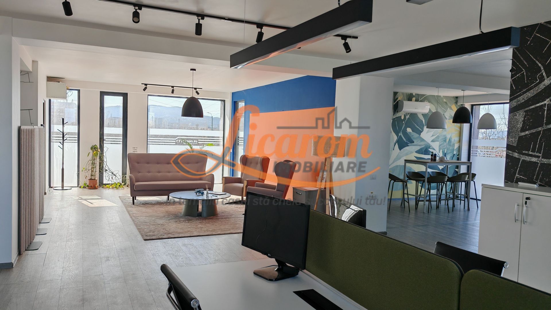 Spatiu de birouri/ call center/IT ,190 mp de inchiriat pret 2280 euro - Poză 4