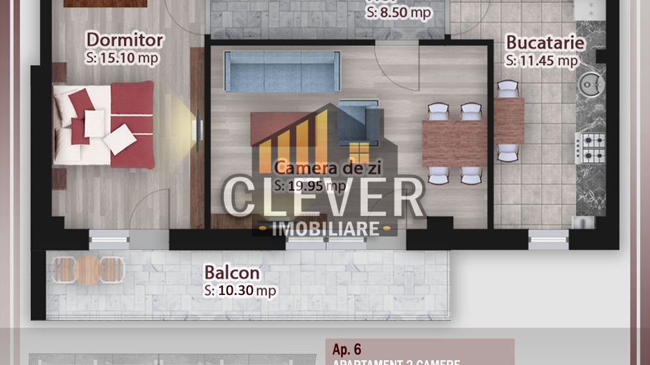 Titan-Pallady Apartament 2 camere decomandate 500m STB - Poză 2