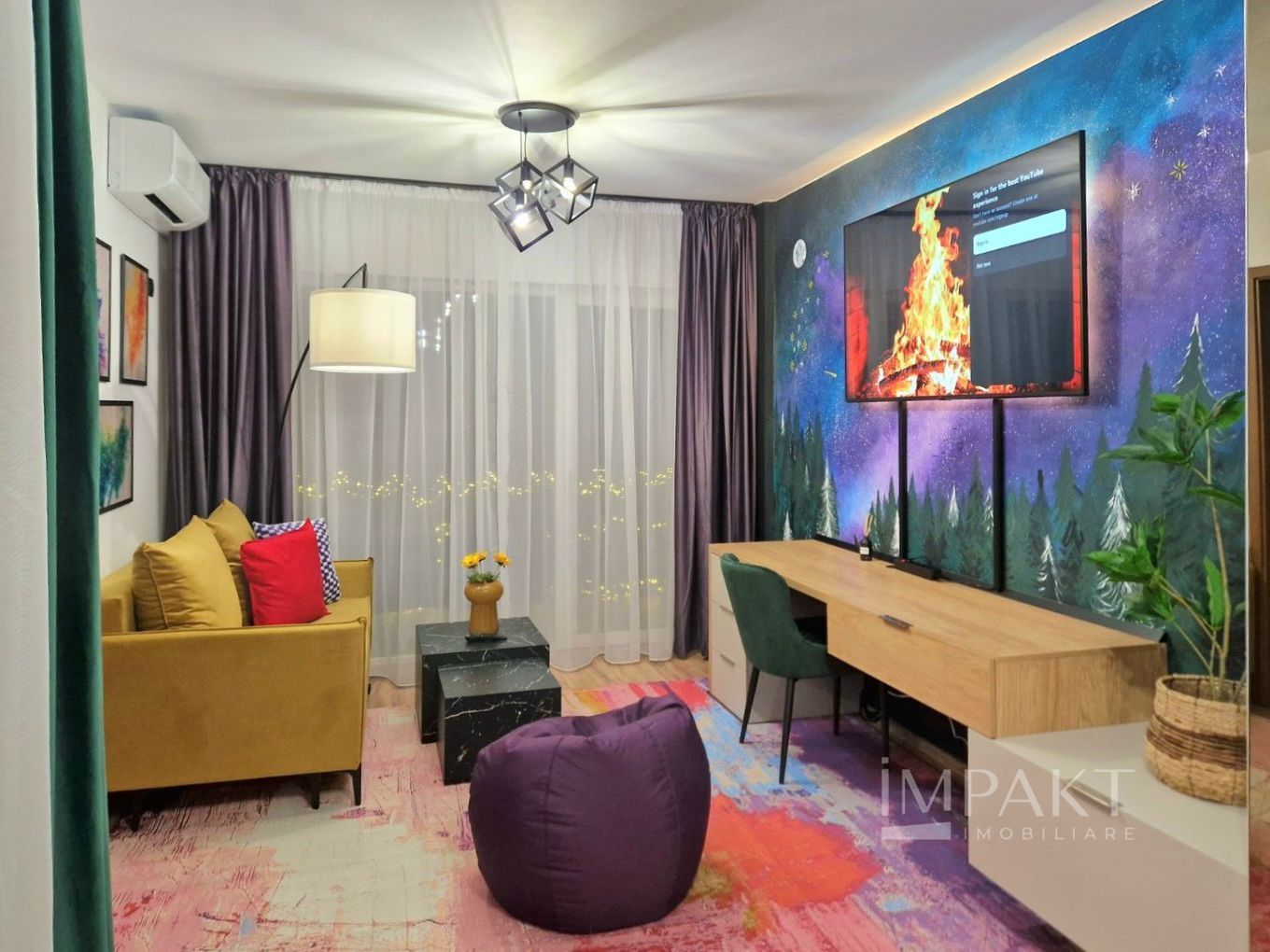 Apartament cu o camera si nisa de dormit in Buna Ziua - Poză 2