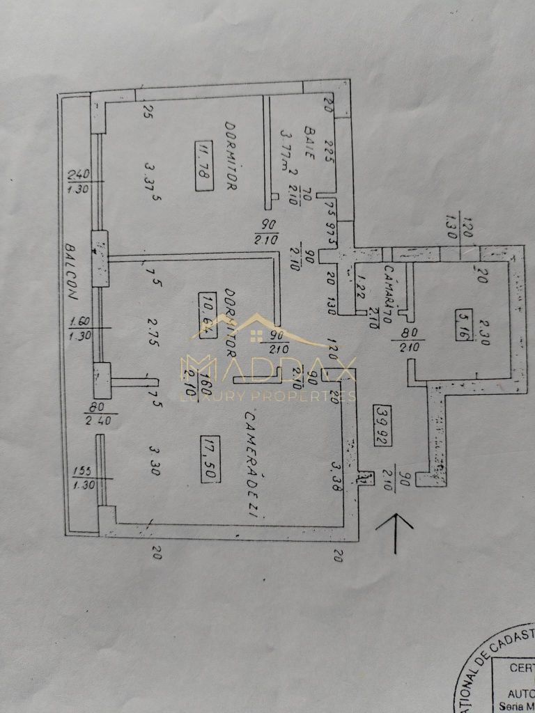 Apartament 3 camere // circular decomandat // D-na Ghica // Parc Plumbuita - Schiță 24