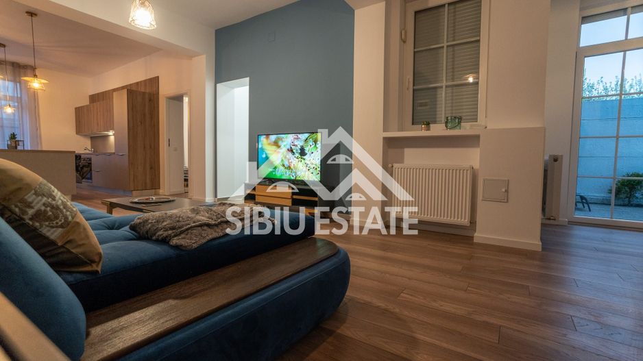 Apartament de inchiriat 3 camere cu grădină-Zona Calea Cisnadiei - Poză 9
