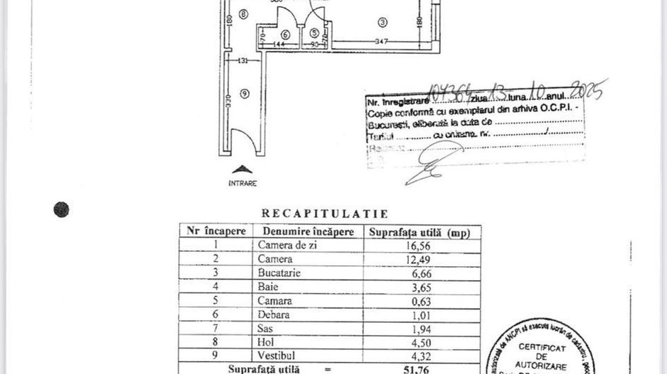 APARTAMENT 2 CAMERE LUX  DRUMUL TABEREI - Poză 9