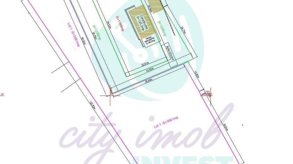 Teren 3000 mp Sos. ALexandriei  stradal deschidere 30 ml - Poză 1