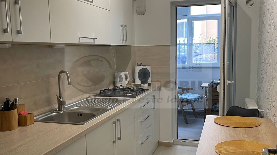 Apartament 1 camera, decomandat, Bucium, bloc 2013 mobilat modern - Poză 8