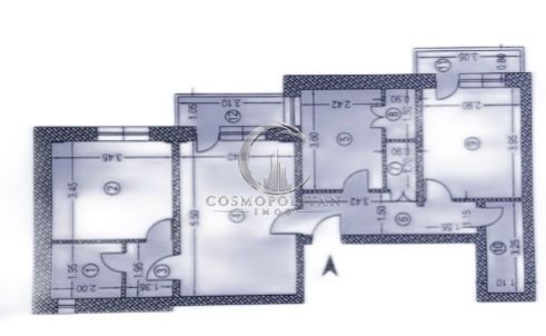 Apartament cu 3 camere ~ zona Unirii Sud / BIG ~ confort 1 / 75mp ~ etaj 9 - Poză 2