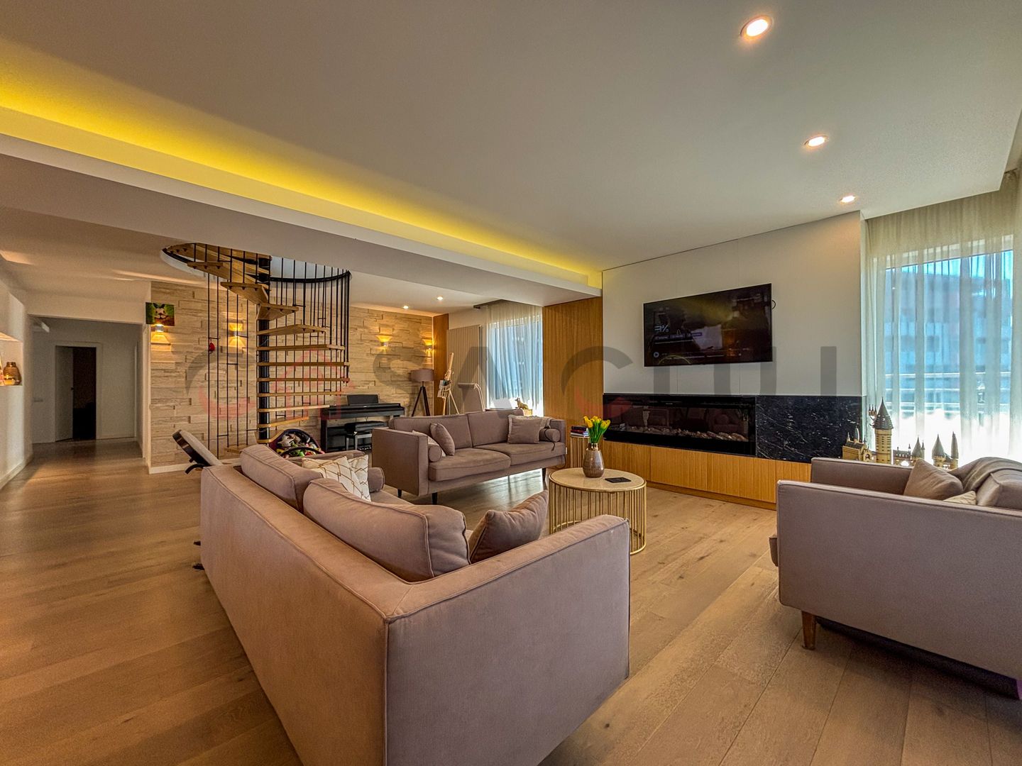 🏙️ PENTHOUSE | PRIVELIȘTE DE EXCEPȚIE | TERASE 260MP | LUX PE DOUĂ NIVELE - Poză 1