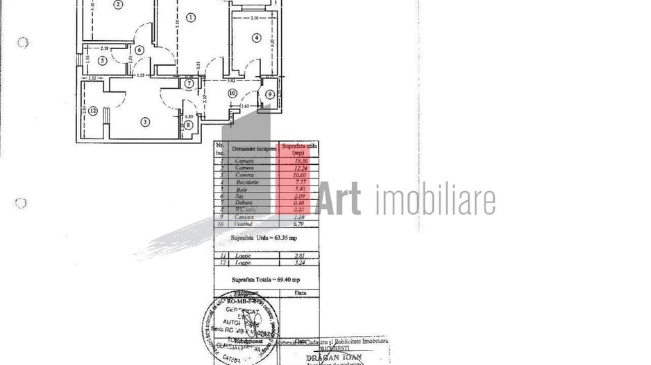Apartament 3 camre Titan IOR de renovat - Poză 1
