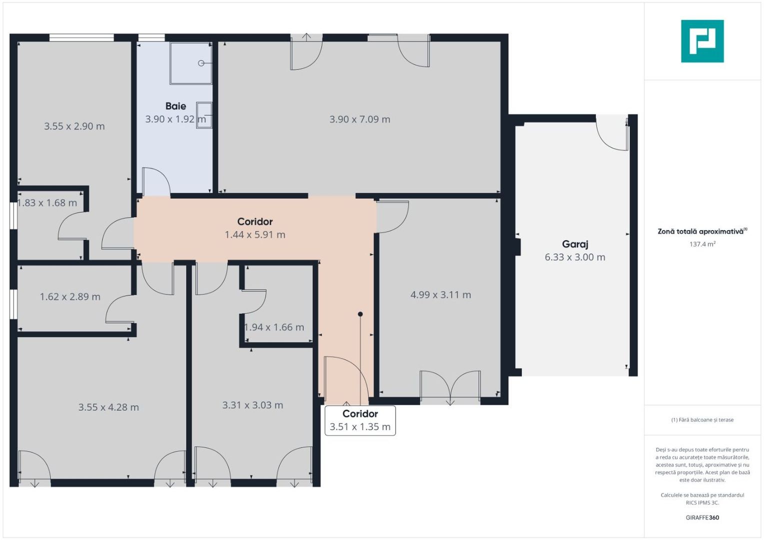 Casă modernă pe un singur nivel, Bragadiru - Poză 4