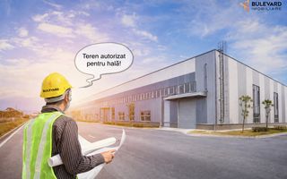 Teren industrial autorizat pentru hala - Poză 1