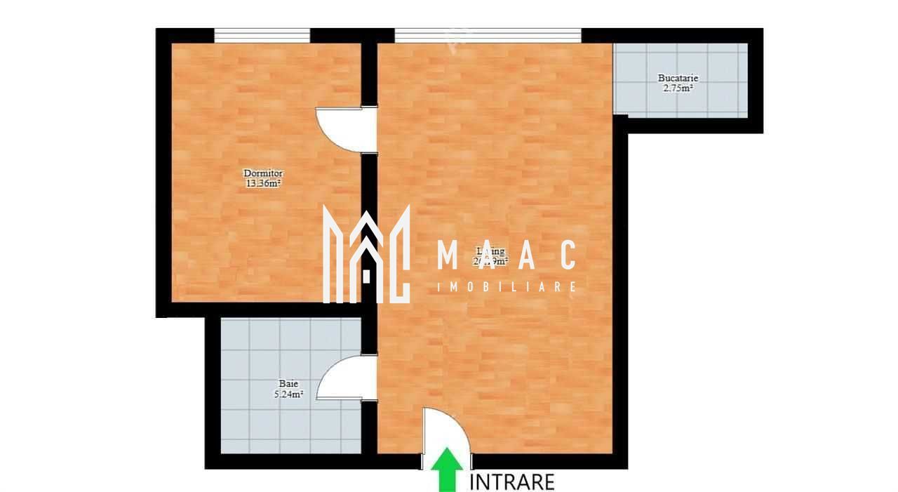 Apartament 2 camere | Balcon | 50 MPU | Lift |  Mihai Viteazul - Poză 8