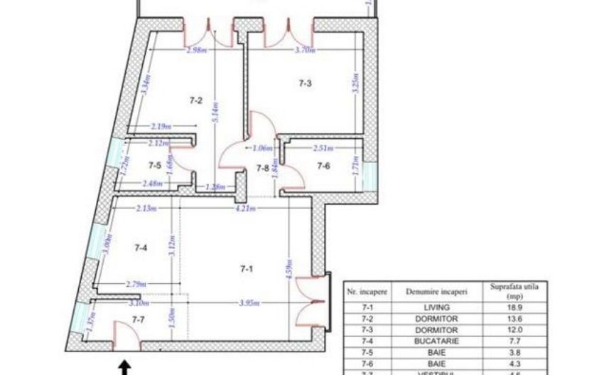 Apartament nou 3 camere Brancoveanu Str. Grigore Voda. - Poză 10