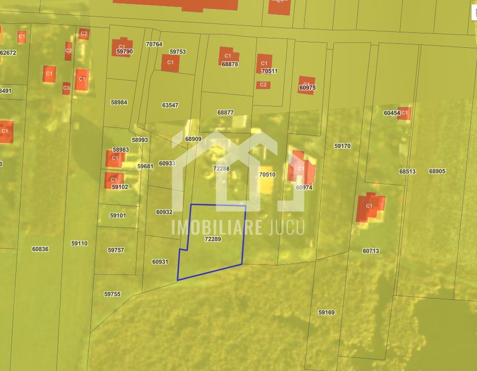 Teren Intravilan Construibil 1093mp - Jucu de Mijloc - Poză 7