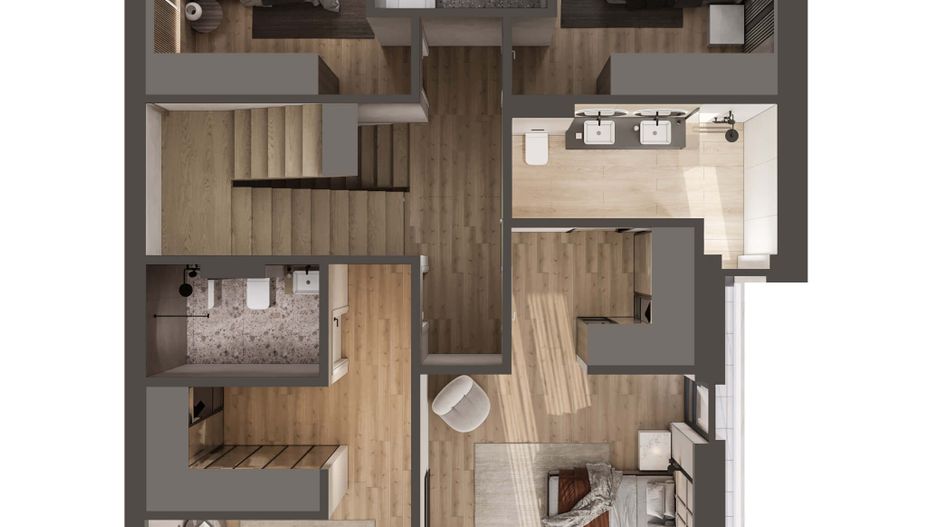 VILA PREMIUM TIP DUPLEX | PIPERA | COMPLEX CU PISCINA - Schiță 16