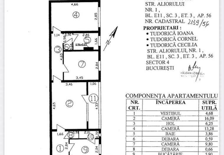 Apartament 3 camere - centrala proprie - Poză 7