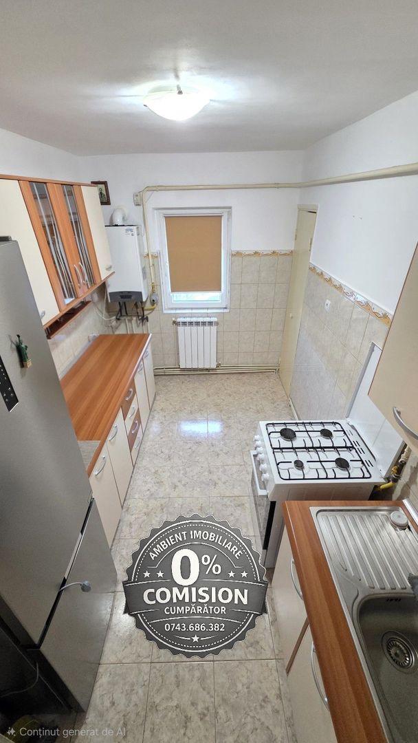 Apartament 2 camere, etaj 2, mobilat și utilat, VASLUI - zona Ana Ipătescu; - Poză 3