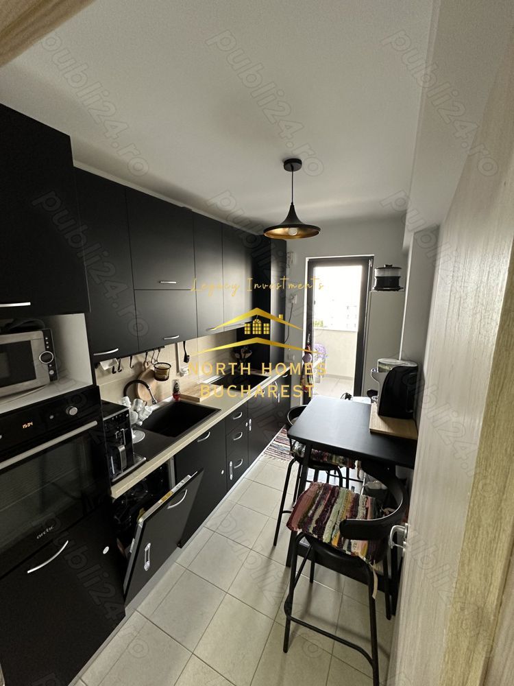 Apartament de 2 camere in Greenfield Residence complet mobilat/utilat - Poză 5