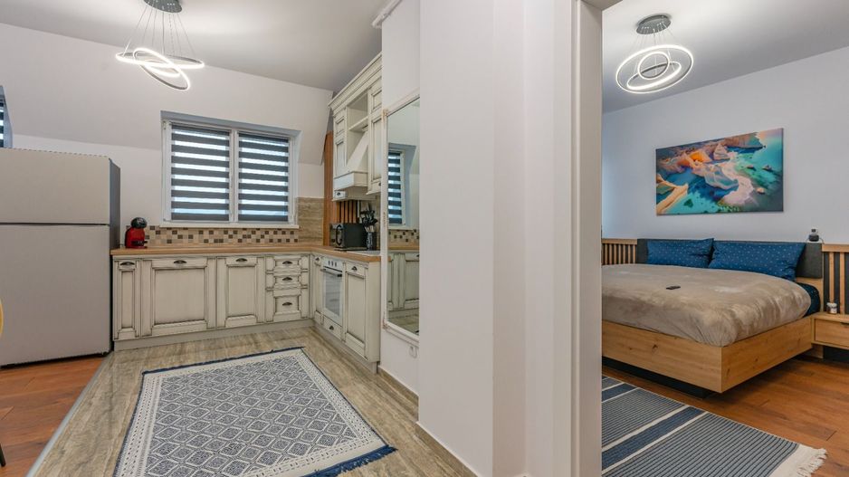 Apartament 2 camere tip penthouse Rasnov | Terasa 50 mp - Poză 16