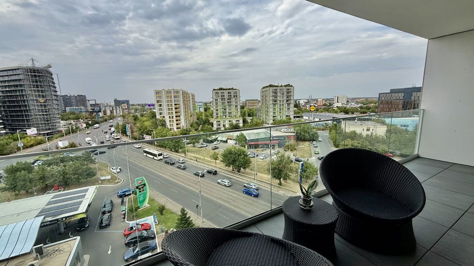 Apartament 2 camere One Herăstrău Towers |Mobilat Utilat | Vedere Liberă | Parc - Poză 9