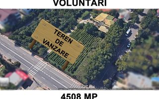 Teren - vanzare - 4508 mp - Voluntari - Poză 1