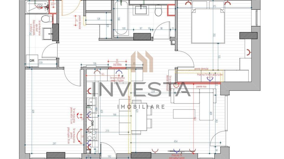 Apartament 3 camere cu 2 balcoane etajul I. Constructie NZEB! Elite Jr - Schiță 10
