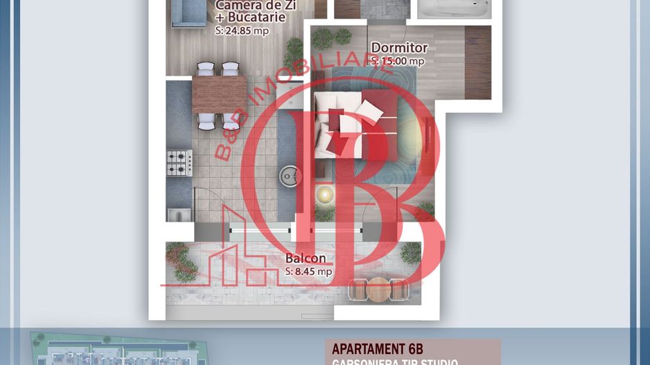 Oferta Lansare 2 camere  incalzire pardoseala - Schiță 11