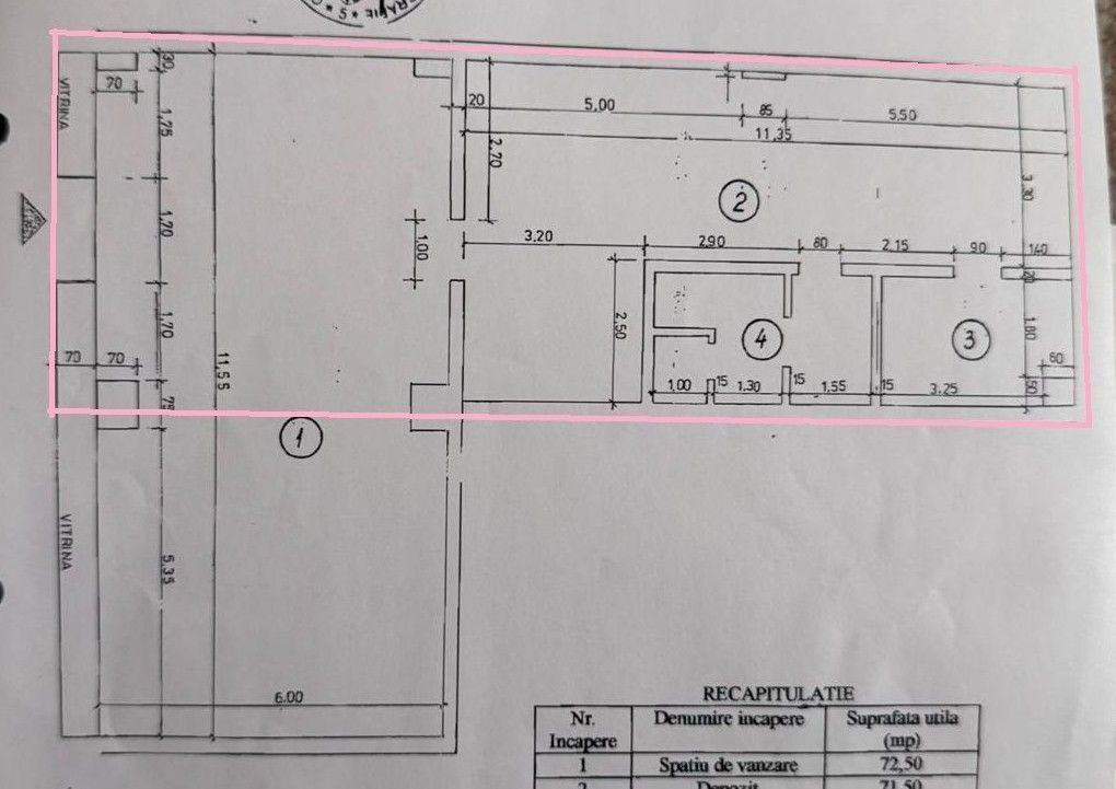SPATIU COMERCIAL | OPORTUNITATE - Schiță 12