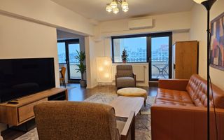 Duplex luxos 3 camere, 130 mp, complet mobilat pretabil birou - Poză 2