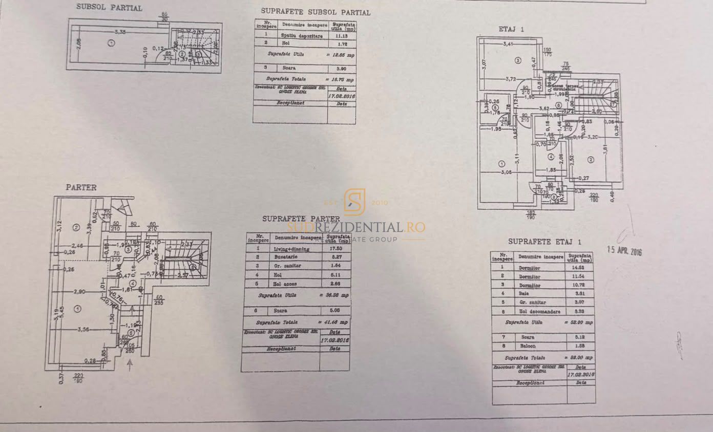 Închiriere vilă P+1, 4 camere, 102 mp utili, pet friendly - Schiță 8