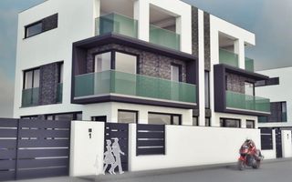 Casa MODERNA cu etaj RETRAS, zona Triajului, Selimbar - Poză 13