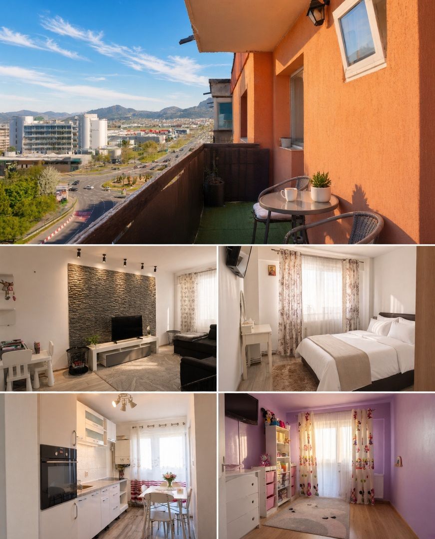 Apartament cu 3 decomandat de vânzare pe Calea Bucuresti 63 mp+balcon - Poză 2