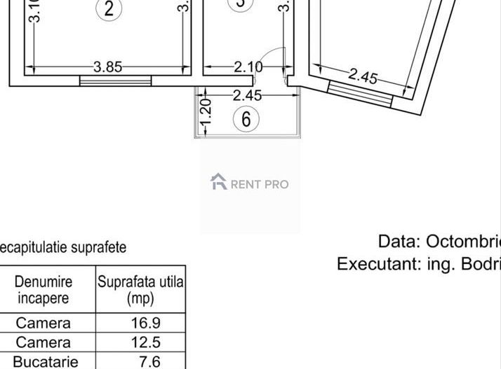 Apartament 2 camere de vânzare | Etaj 11/11 | Grozavesti | Politehnica - Poză 8