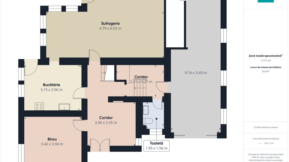 Casă  spațioasă cu 5 camere, Aradului - Poză 15