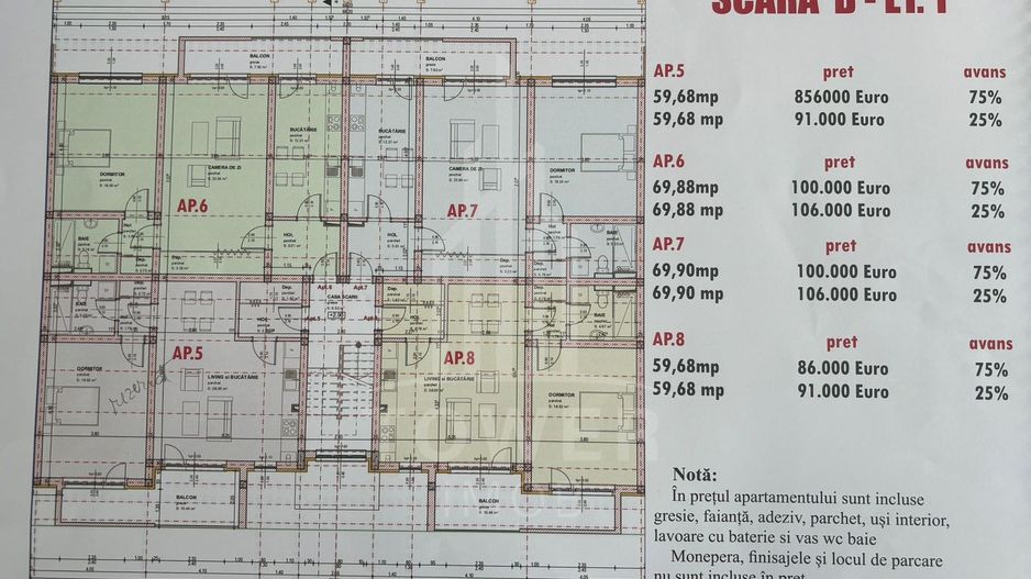 Apartamente 2-3 camere de vânzare Cartier NOU | Șelimbăr-Pictor Brana - Poză 11