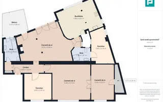 Apartament spațios în clădire ultracentrală - Poză 13