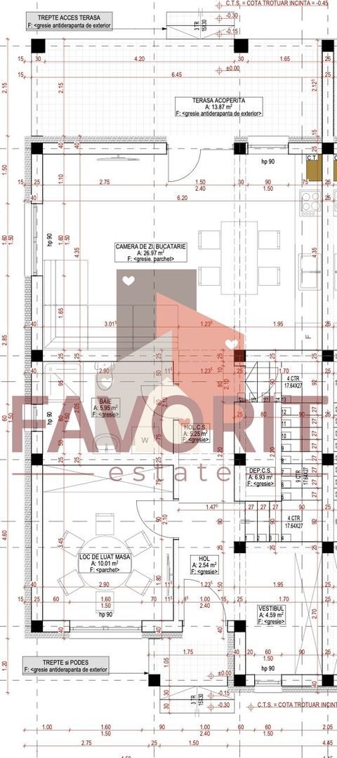 Duplex de Vanzare in Mosnita Noua. Zona Excelenta. Toate Utilitatile - Schiță 9