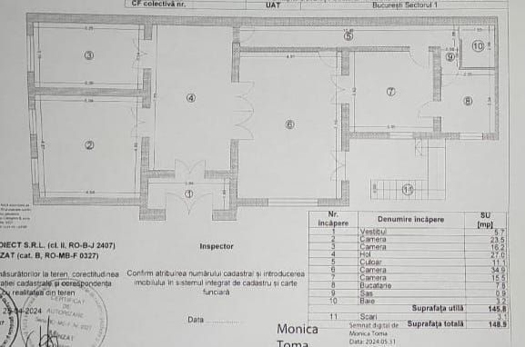 De vanzare Vila interbelica consolidata, Calea Victoriei, Cismigiu - Poză 16