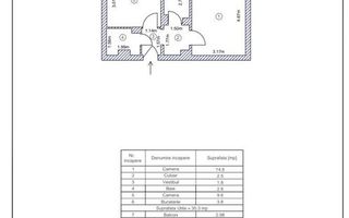 DE VANZARE 2 CAMERE LUJERULUI METROU 3 MINUTE IDEAL INVESTITIE - Poză 7