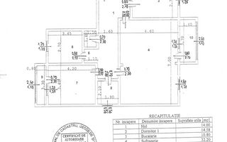 4 camere transformat in 3 CAMERE || ELENA VACARESCU || HERASTRAU - Schiță 23