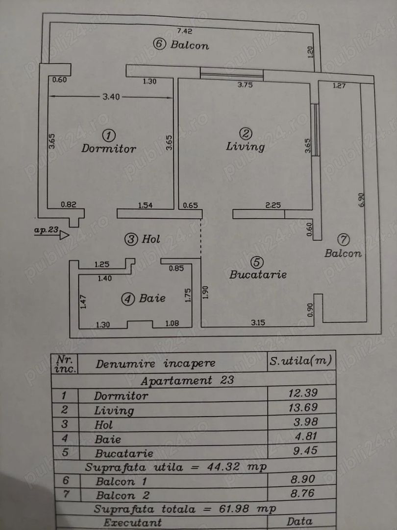 Apartament 2 camere-Giroc - Poză 6