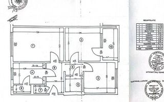 Apartament 3 camere decomandat Trapezului - Schiță 19