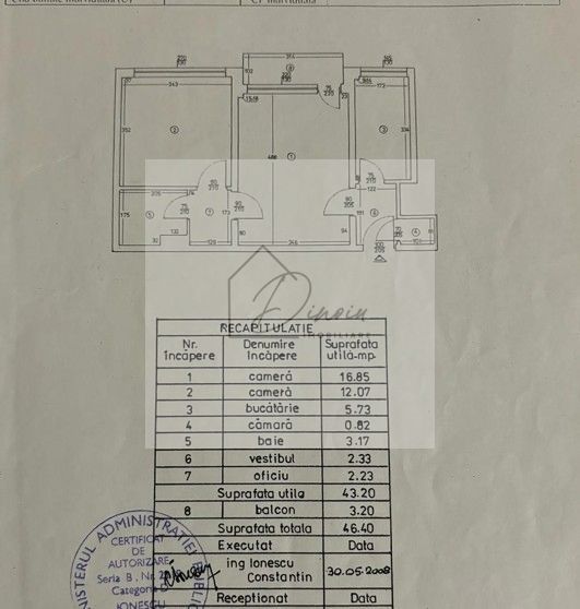 Apartament 2 camere, visavis de Grigore Alexandrescu - Piata Victoriei - Poză 2