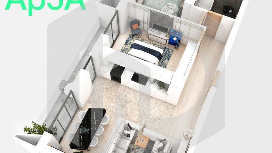 Apartament 3 camere - Decomandat - La cheie - Etaj 1 - Doamna Stanca - Poză 2