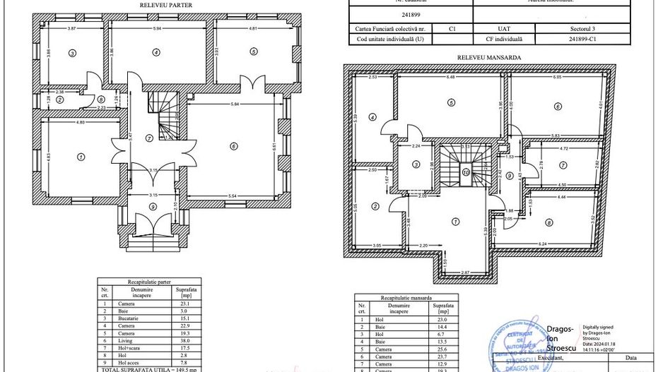 De Inchiri Vila premium complet consolidata LUX 7 camere Matei Basarab - Poză 29