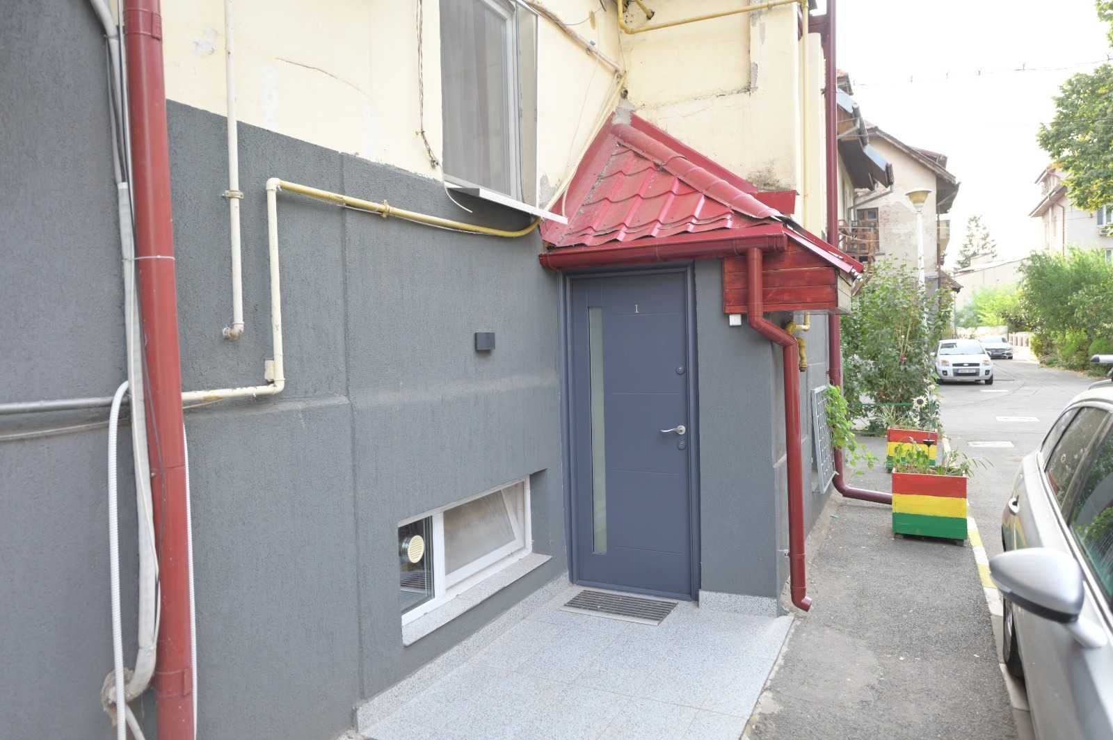 Închiriez apartament 2 camere, Unirii, demisol, pretabil locuit +birou - Poză 7