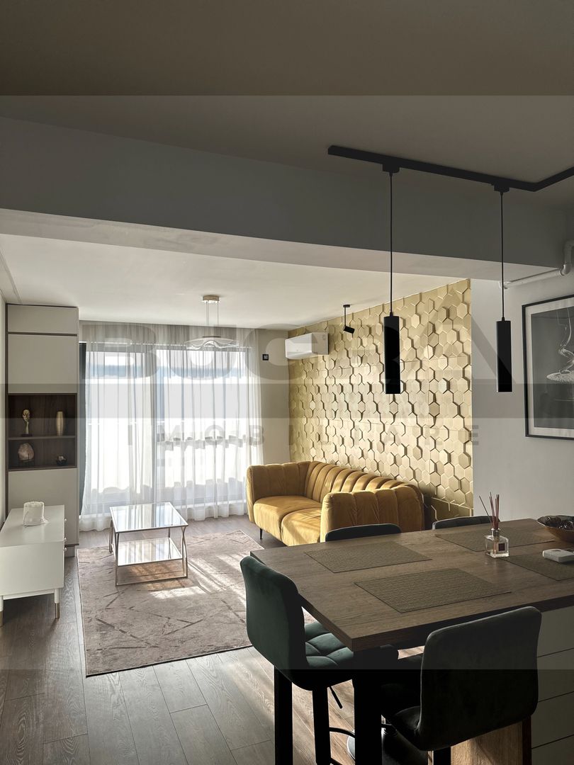 Apartament de 3 camere ultrafinisat, 72mp, parcare, Complex Wings - Poză 2