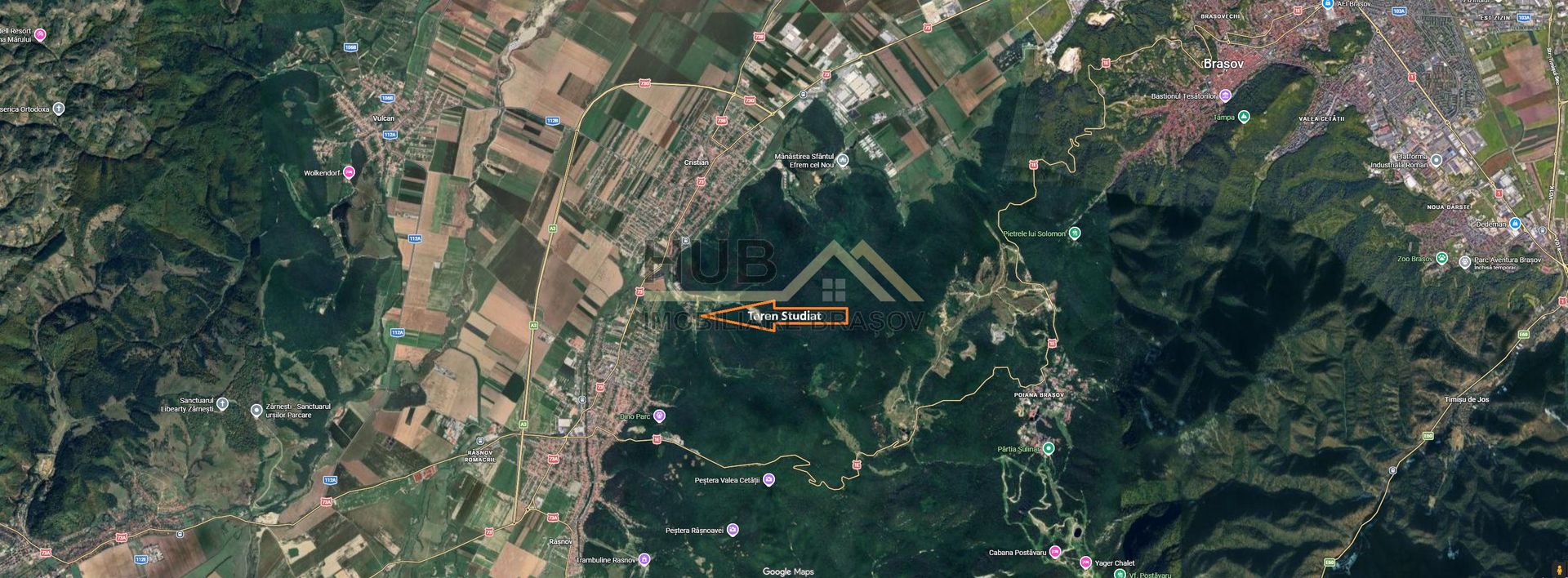 Teren deosebit pentru constructii case | PUZ si Utilitati | 5.358mp - Poză 2