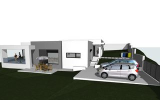 Casă modernă pe un singur nivel în Bavaria, teren 750 mp - Poză 2