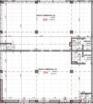 Spatiu comercial de inchiriat, Vitrina, 93mp,  Apahida - Poză 3